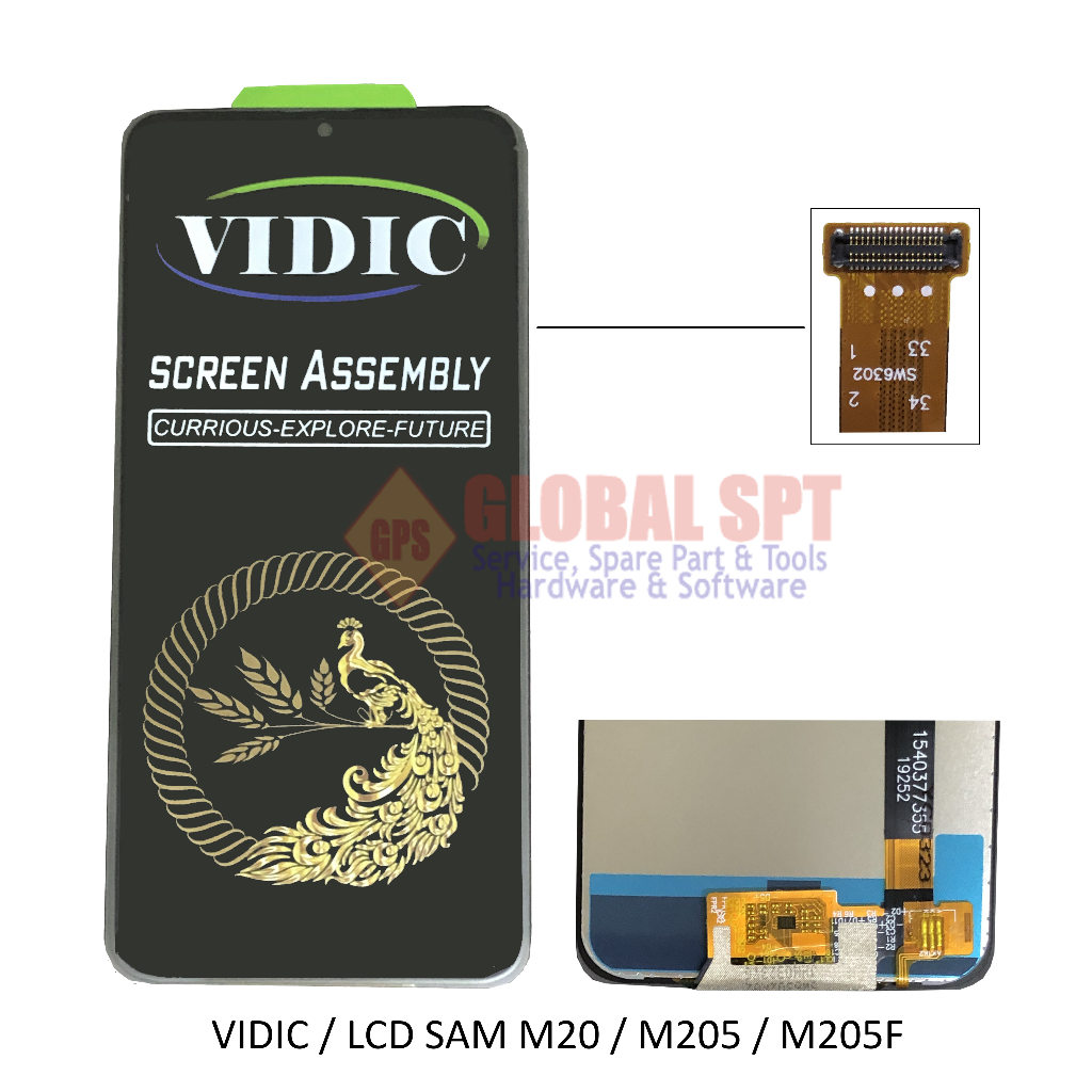 VIDIC / LCD TOUCHSCREEN SAMSUNG M20 / M205 / M205F