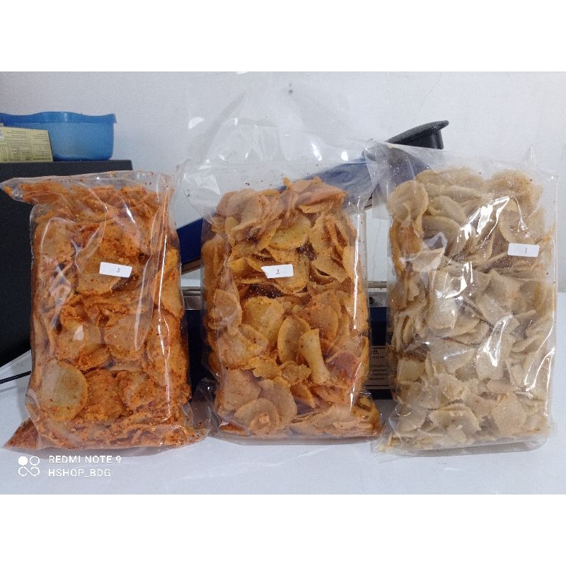 

Moring Cimol Kering kemasan plastik