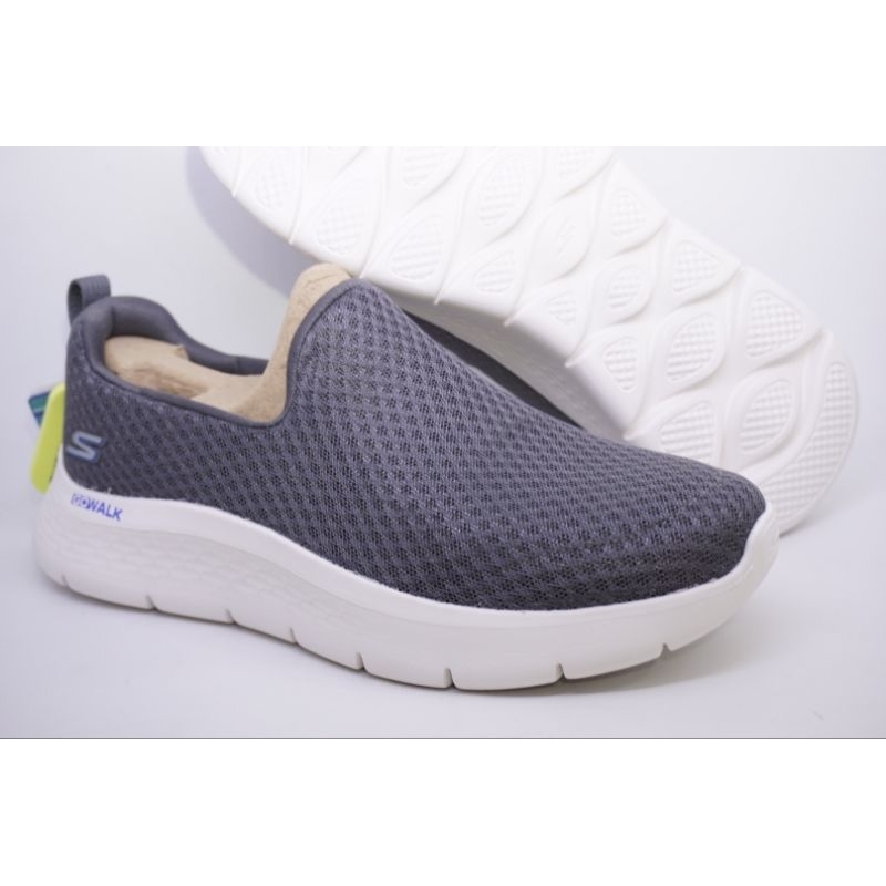 Skechers 216483/CCNV sepatu skechers go walk flex reveal charcoal navy.sepatu slipon skechers pria