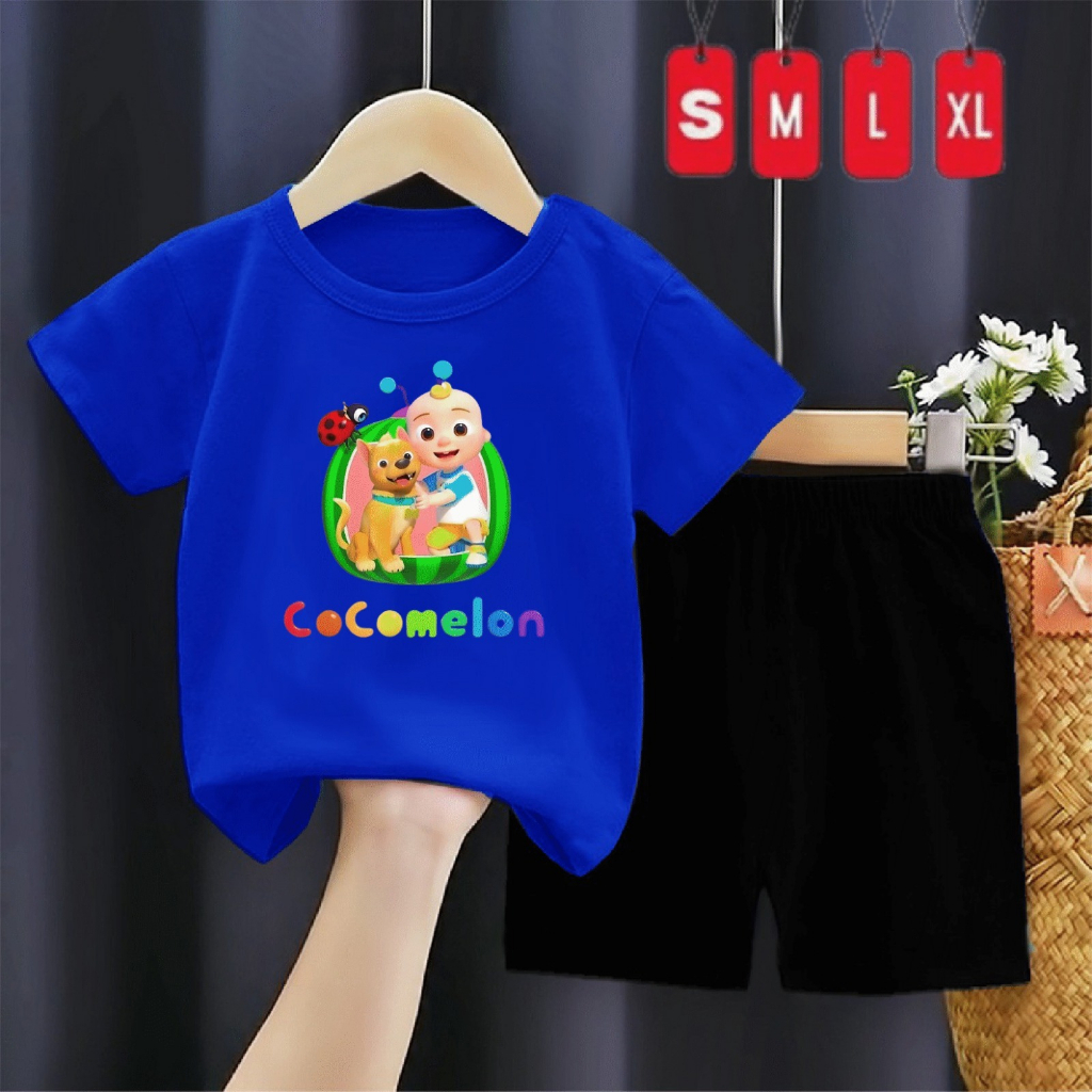 Setelan Anak Baju dan Celana Satu Set Sp PE24s KokoMelon