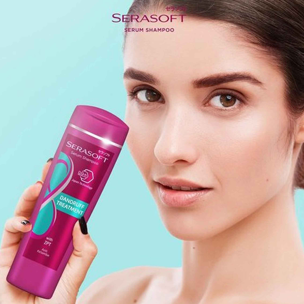 Serasoft / Serum Shampoo / Shampoo Rambut / 170ml