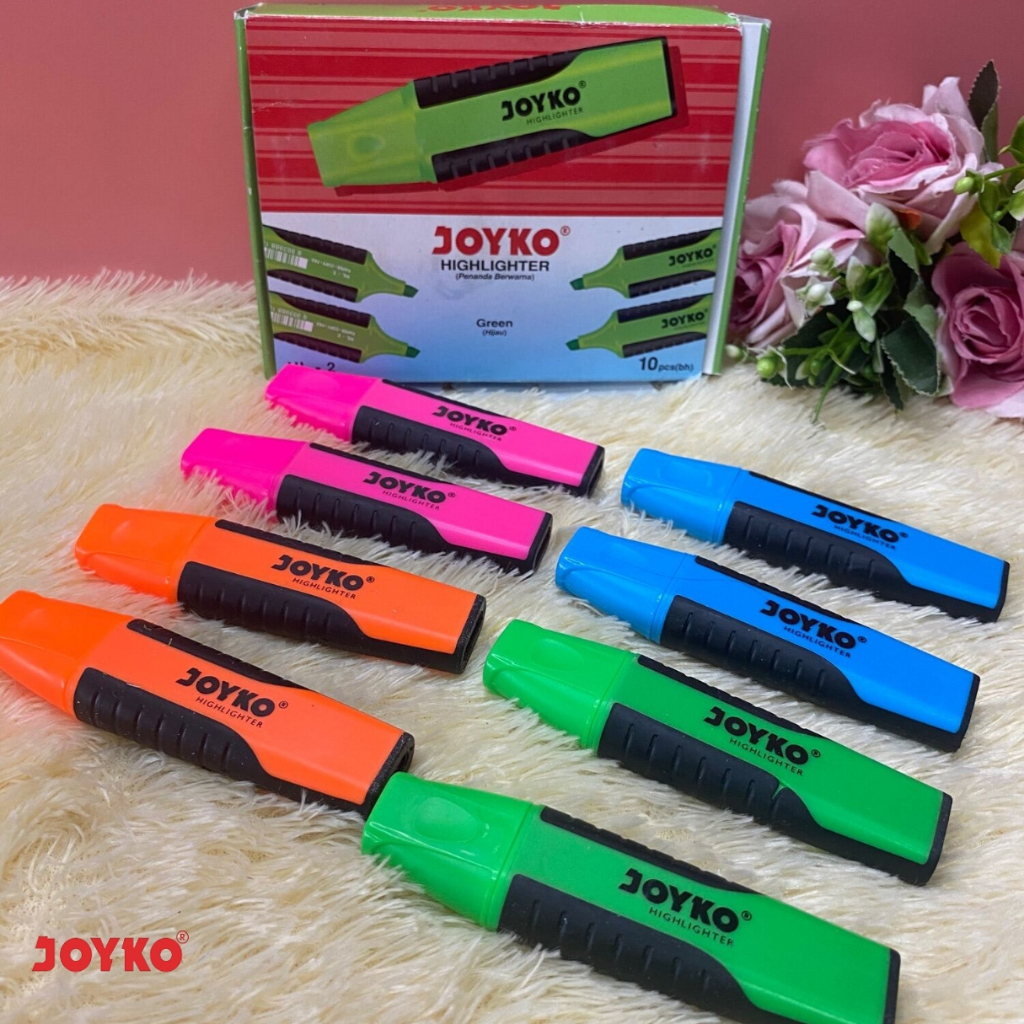 Stabilo Original Higlighter Warna Random Per Box ( 4 pcs)