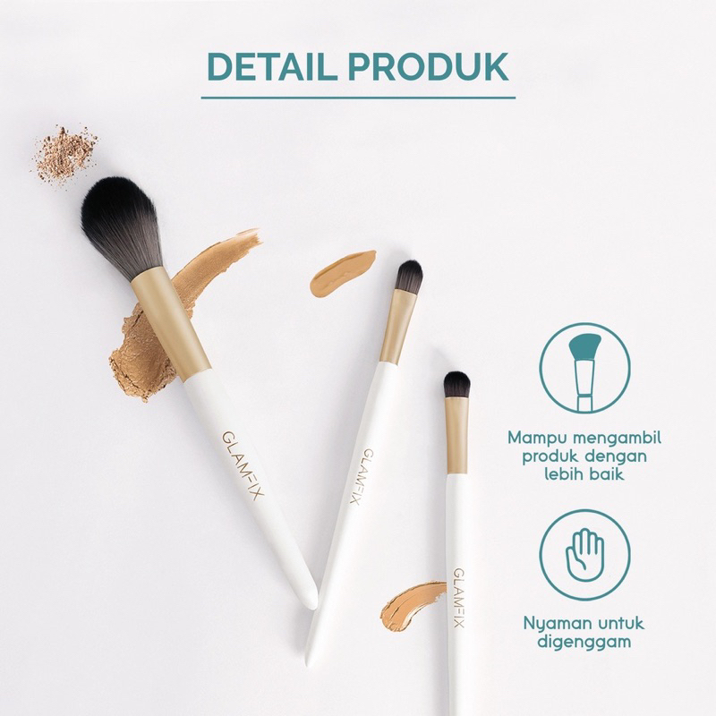 GLAMFIX - Classic Fancy Eyeshadow Makeup Brush Kuas Makeup