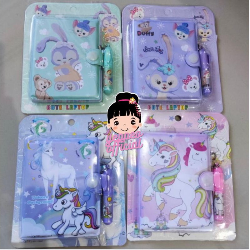 

YO - MINI NOTE BOOK PEN UNICORN | MINI NOTE BOOK PEN STELLA LOU | BUKU AGENDA MOTIF UNICORN | BUKU AGENDA MOTIF STELLA LOU | MINI NOTE BOOK KARAKTER | BUKU AGENDA KARAKTER | MINI NOTE BOOK LUCU | BUKU AGENDA LUCU