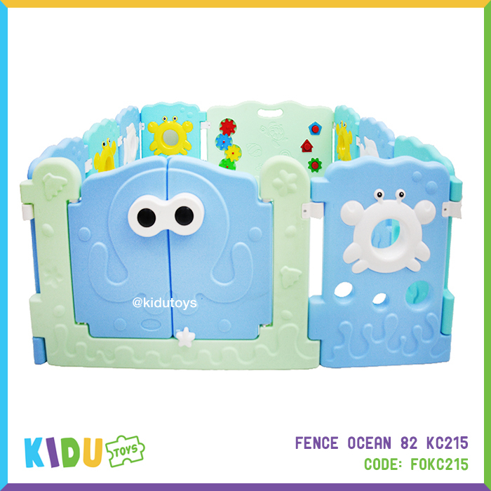 Fence Ocean Baby Playpen/Fence Ocean 82 KC215 Kidu Toys