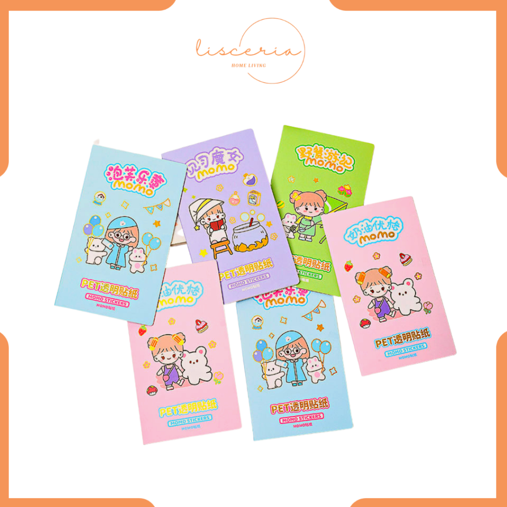 

[ LSC ] Stiker Amplop Momo (Isi 8 Lembar )Stiker 2D