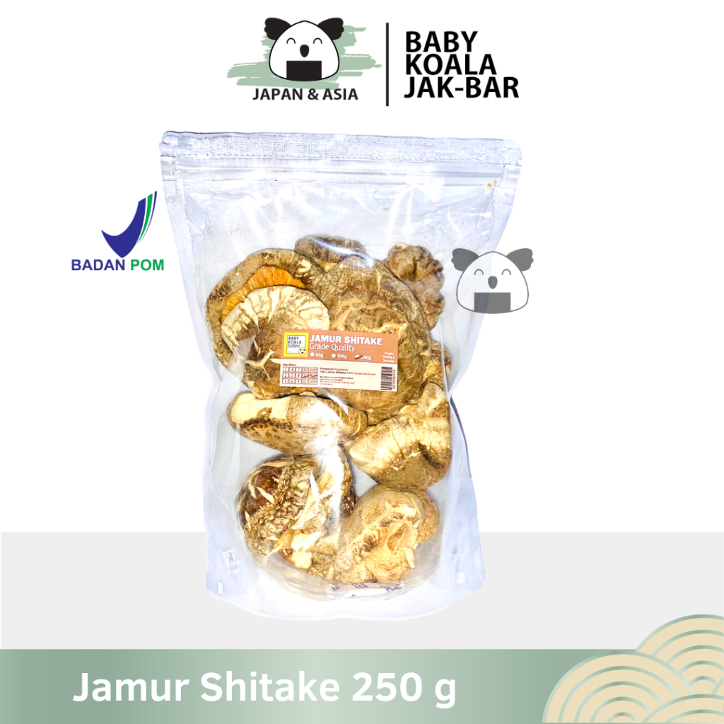 

JAMUR SHITAKE KERING Hioko Mushroom 250 g │ XiangGu Import..