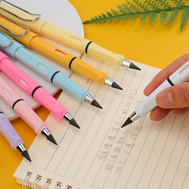 

Eternal Pencil / Pensil Eternal Tanpa Isi Untuk Sekolah / Pensil tanpa rautan
