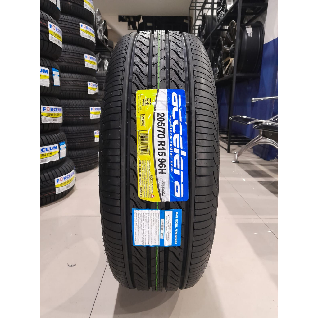 BAN MOBIL SUZUKI KATANA RING 15 MURAH - BAN MERK ACCELERA 205 70 R15 ECOPLUSH