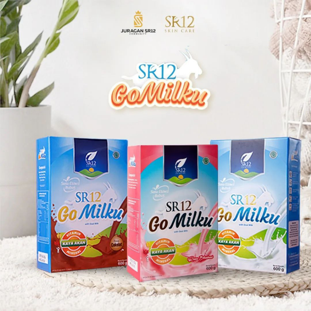 

(BISA COD) Gomilku SR12 Susu Kambing Etawa Sudu Penggemuk Badan