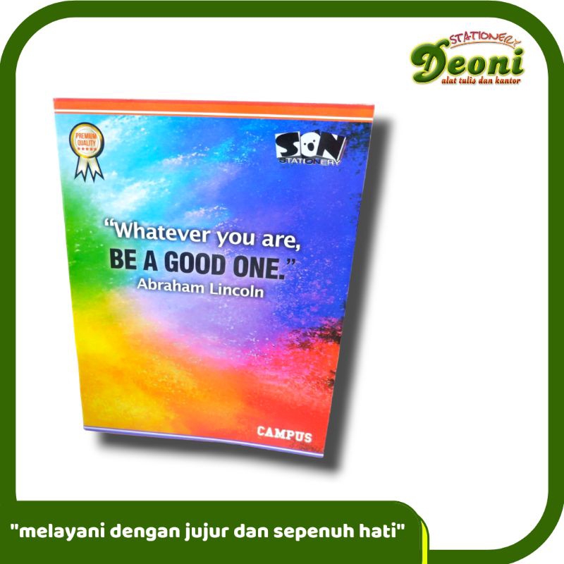 

SON Buku Tulis 58 Lembar ( 1 Pack / 10 Buku )