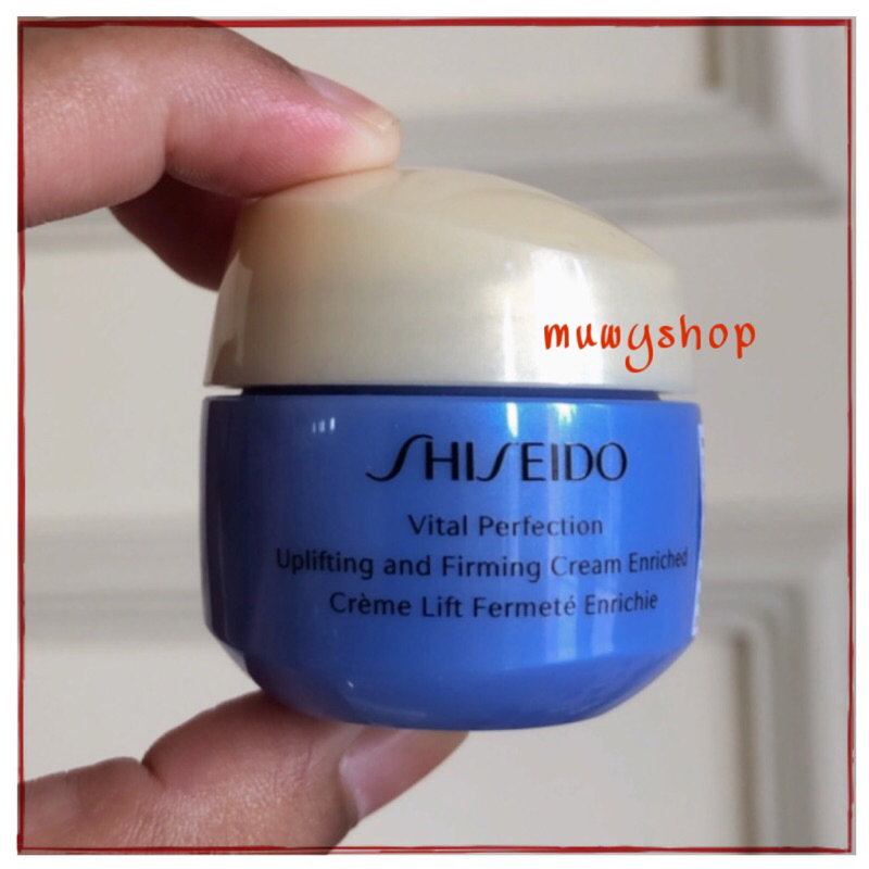 Shiseido Vital Perfection Uplifting &amp; Firming Cream Enriched 15ml