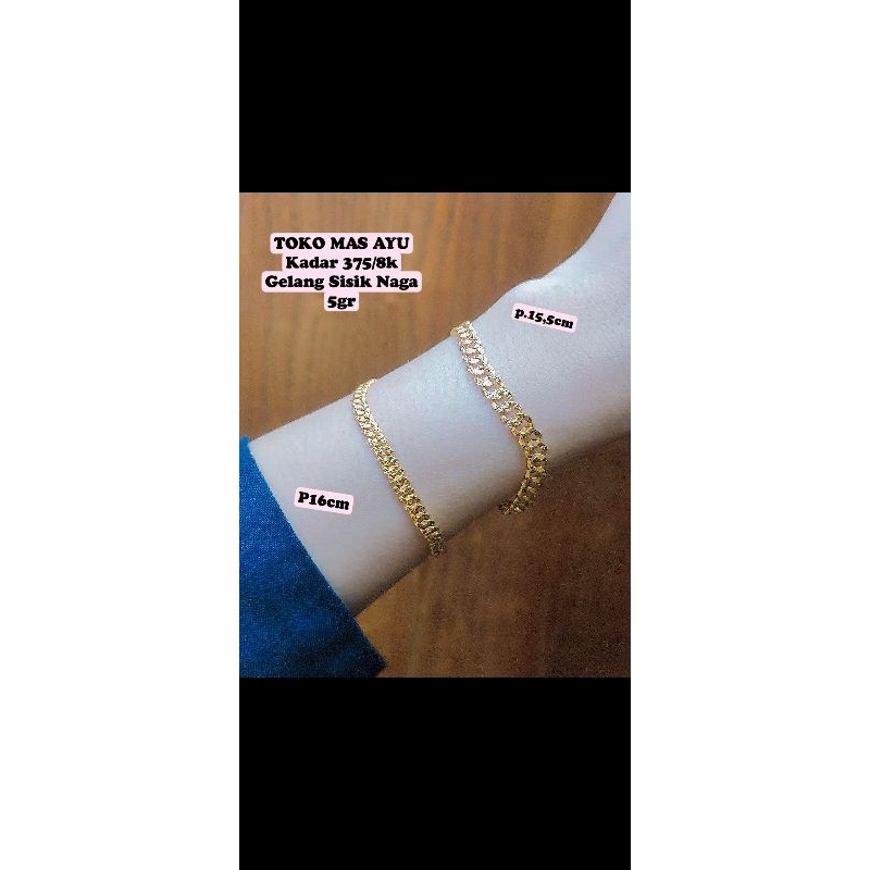 Gelang Sisik naga 375