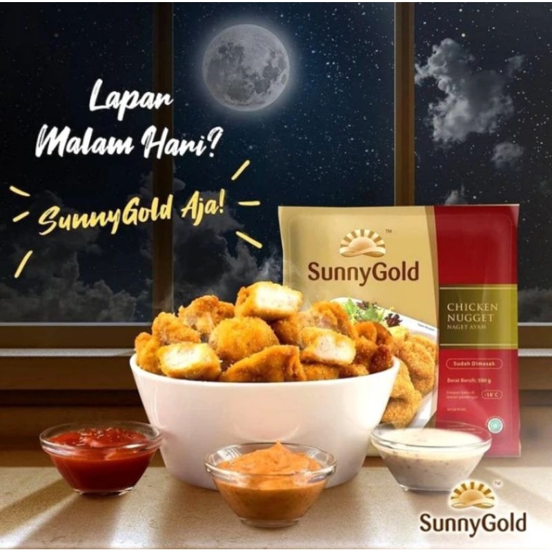 

Sunny Gold Chicken Nugget 500gr / Naget Ayam