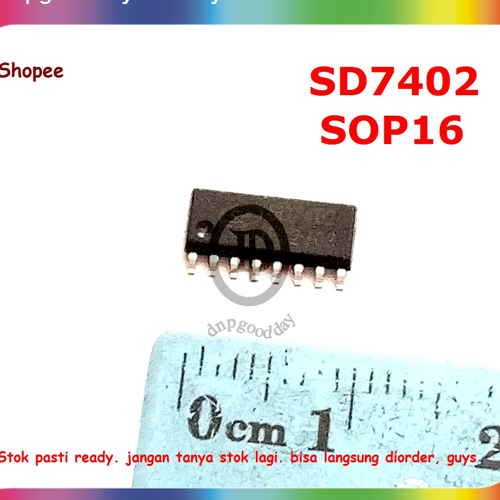 Ic 7402 Sd7402 Smd Audio Sop16