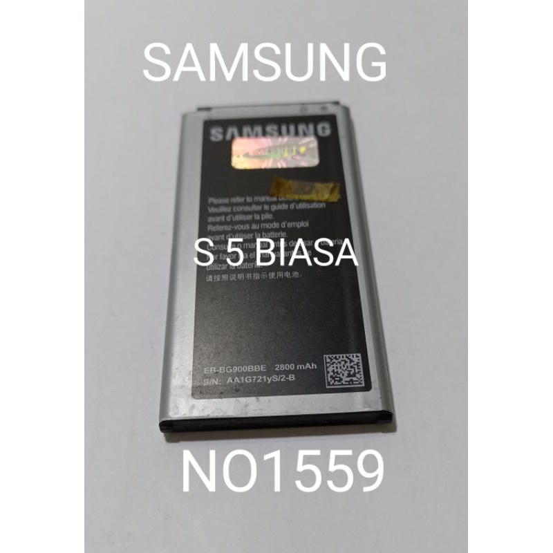 Baterai Samsung S5/G900 ORI 99%