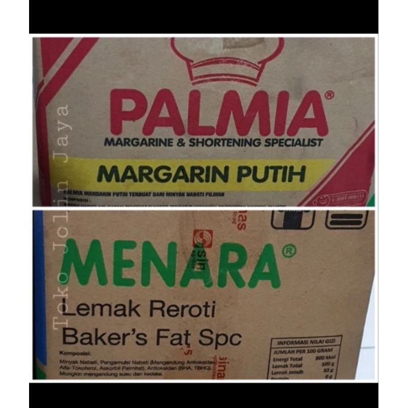 

100g margarin / mentega putih kiloan (shortening)