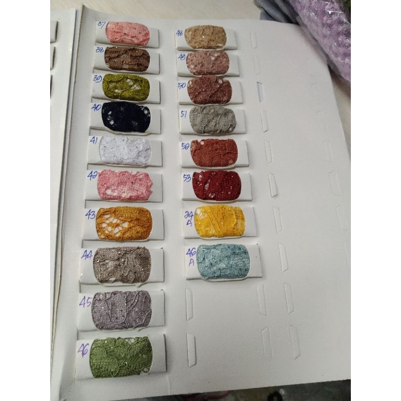 Kain Paket Bridasmaids/Brokat Kebaya/Paket Wisuda/Seragam Pengantin/Brokat Cord Gliter/Bahan Kebaya