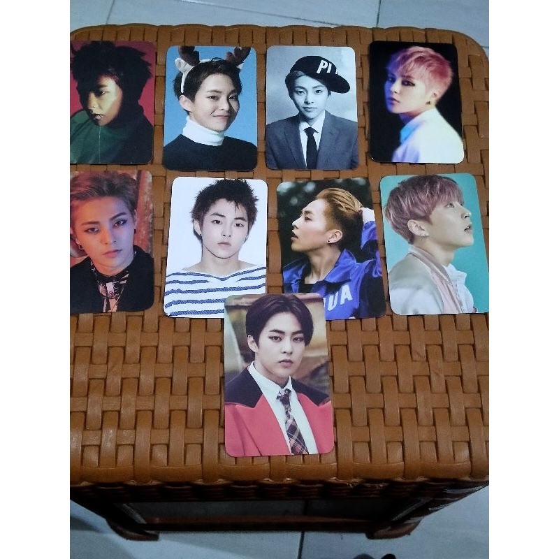 photocard 10th exo anniversary