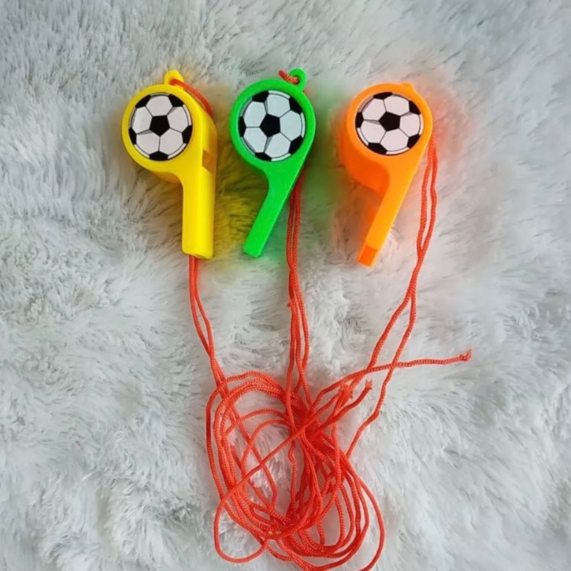 Mainan Pluit Anak Priwitan Bola Olahraga Parkir Terapi Wicara Bayi 1pc ECER Random Warna