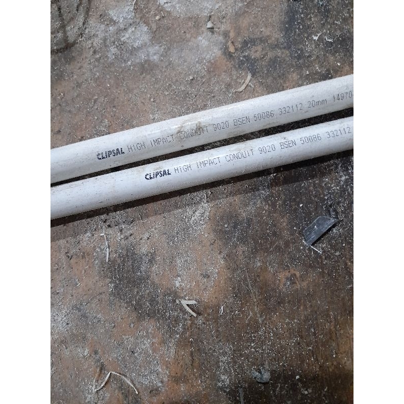pipa listrik clipsal 1meter ukuran 20 mm