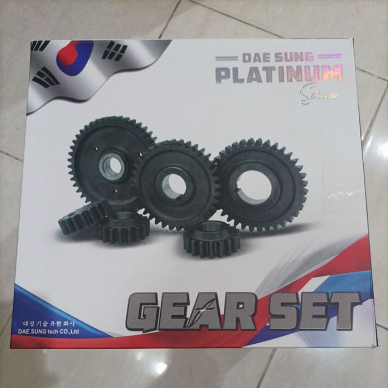 S195 GEAR SET MODEL LURUS DAESUNG PLATINUM