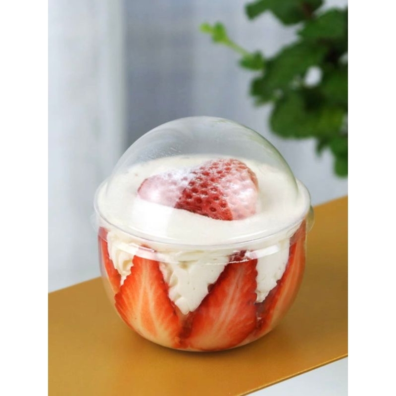 CUP ACRYLIC PUDING &amp; CAKE ISI 10 PCS - FAT CUP