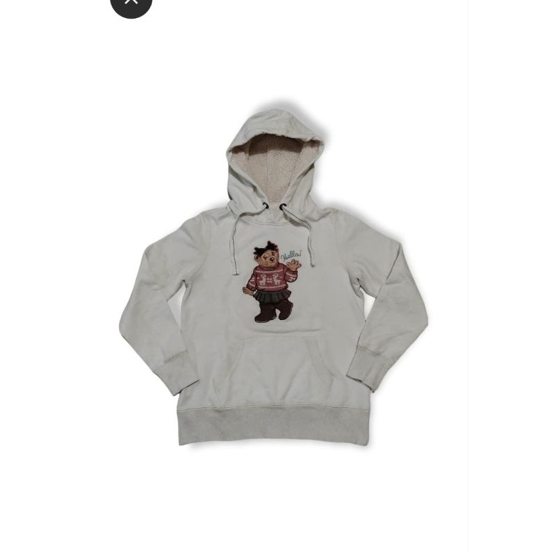 Teenie Weenie White Sherpa Hoodie PL