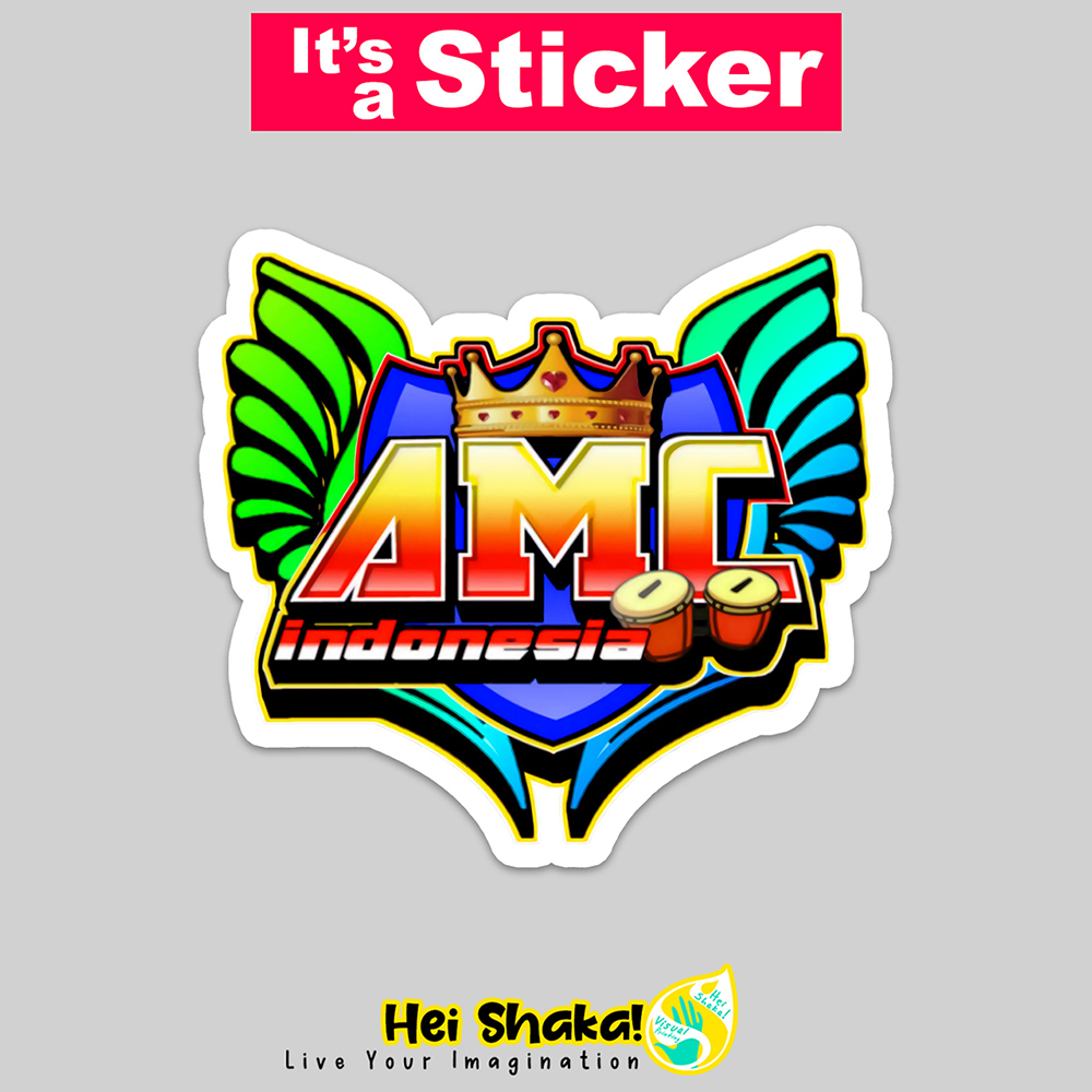 

Stiker AMC Indonesia Dangdut Koplo Sticker Bahan Vinyl Anti Air