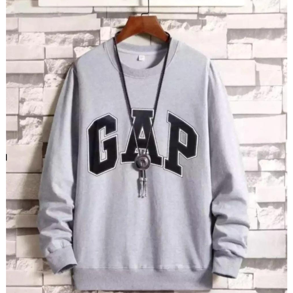 Sweater Crewneck GAP PREMIUM TERBARU/CREWNECK GAP PREMIUM TERMURAH PRIA WANITA