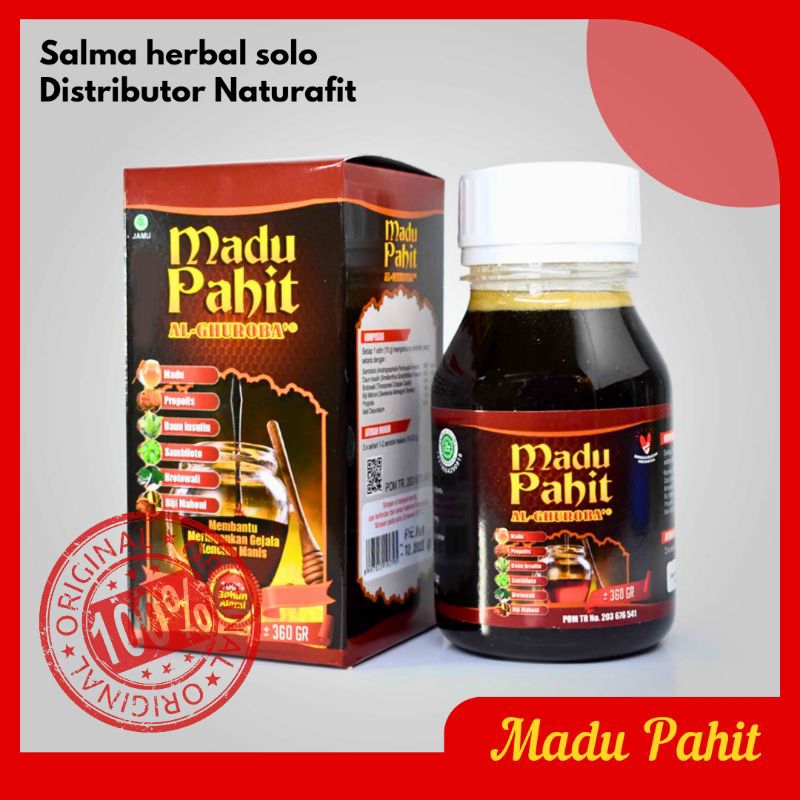 

Salma Herbal - Madu Pahit Hitam Herbal Diabetes Al Ghuroba 360 gram