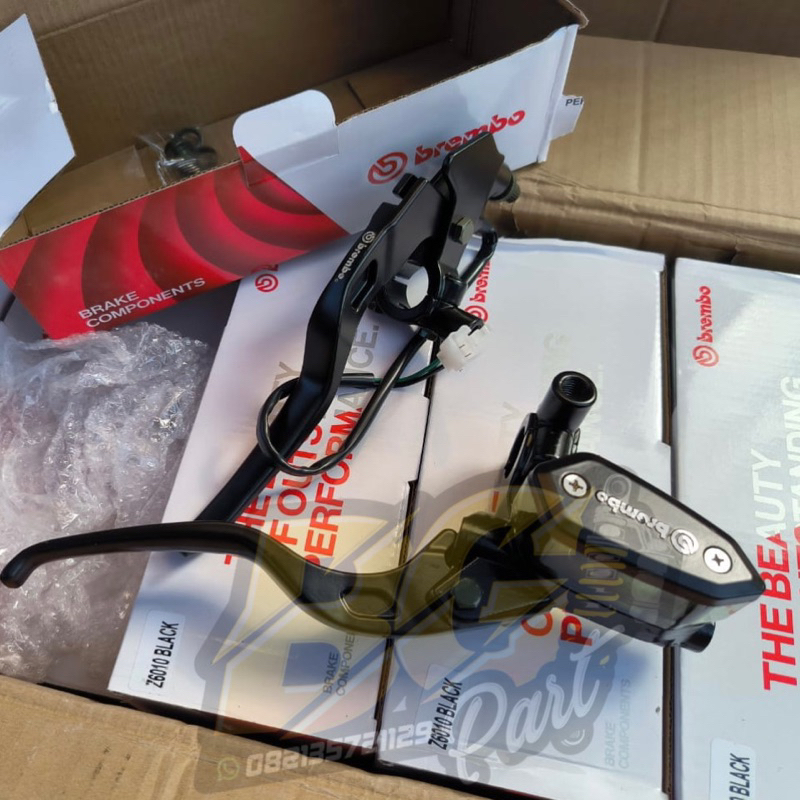 Handle Master rem tabung Brembo oval kanan kiri kopling rem variasi