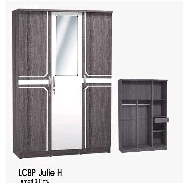 Lemari pakaian 3 pintu LCBP julie