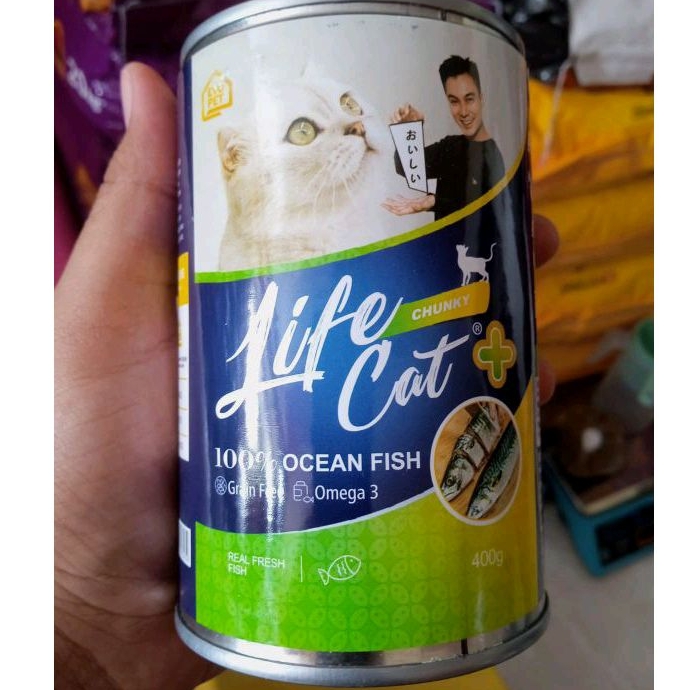 LICE CAT PLUS + || MAKANAN BASAH KUCING ADULT DAN KITTEN 400 GRAM
