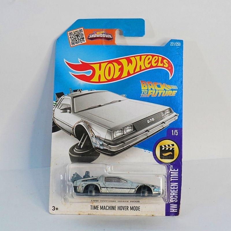 Hotwheels 1/64 diecast Time Machine Hover Mode