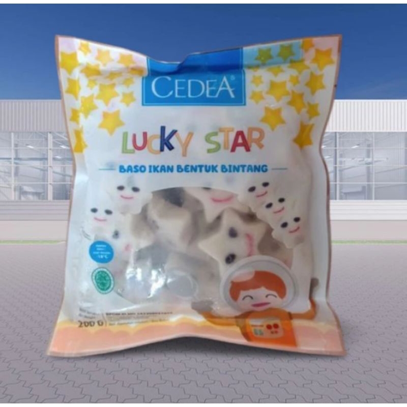 

Cedea lucky star 200gr bakso ikan bentuk bintang