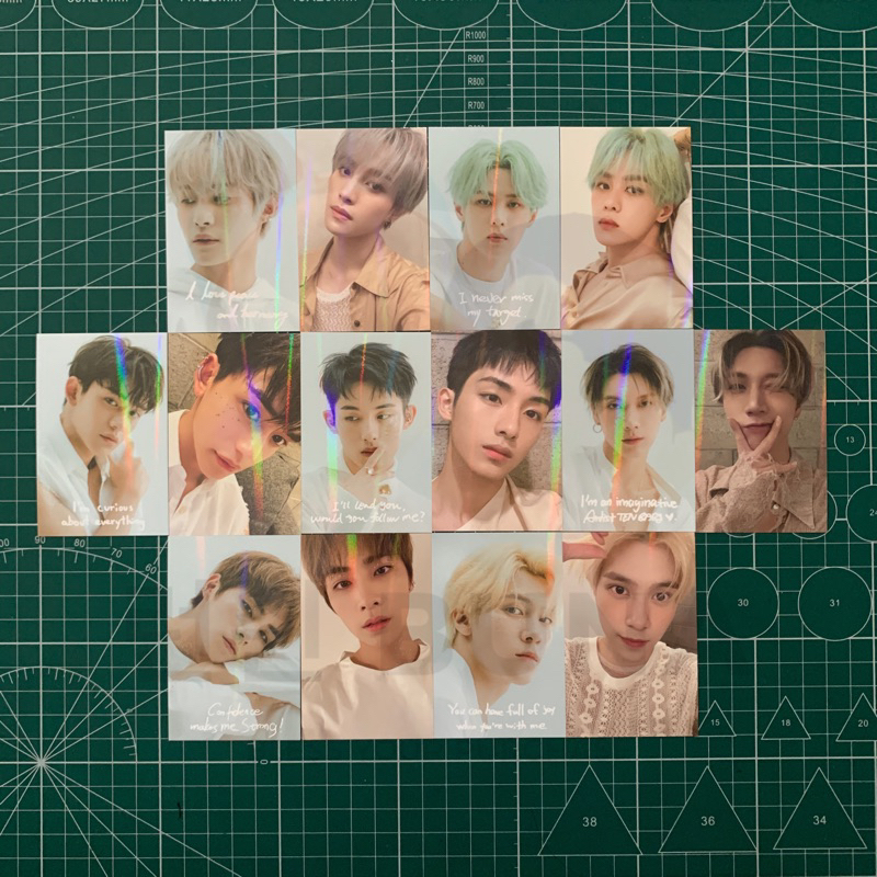 [Clearance Sale - Aiguu] Sharing Season Greetings 2021 SG21 WayV Trading Card Set Zodiac Ver Lucas Y