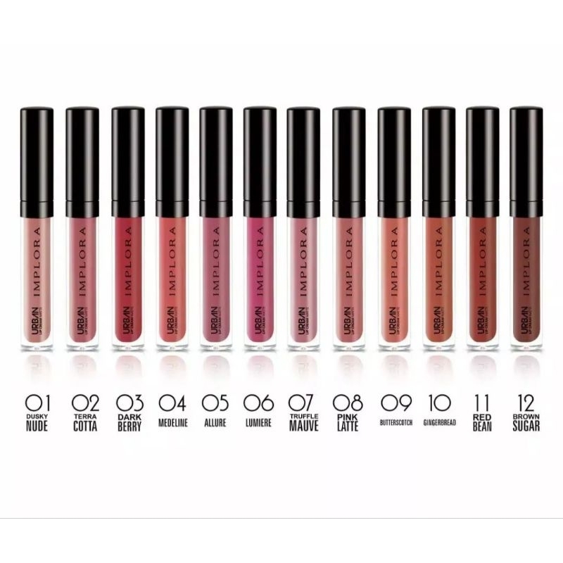 Lip Cream Implora Urban Matte//Urban Lip Cream Matte Implora
