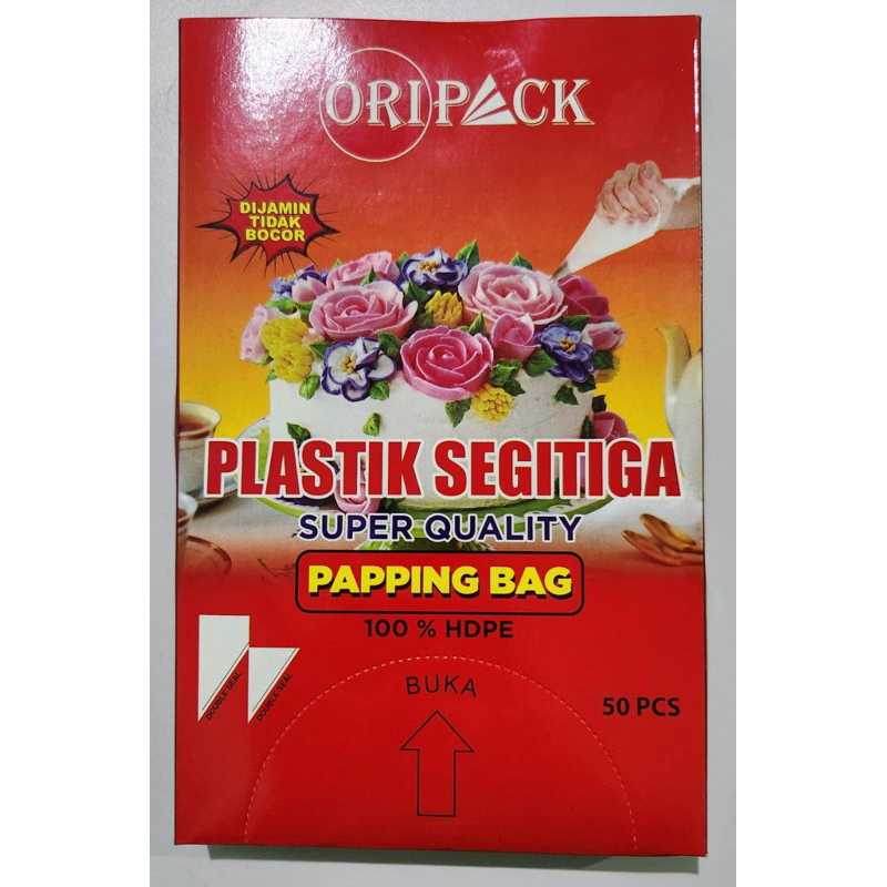 plastik segitiga/ paping bag