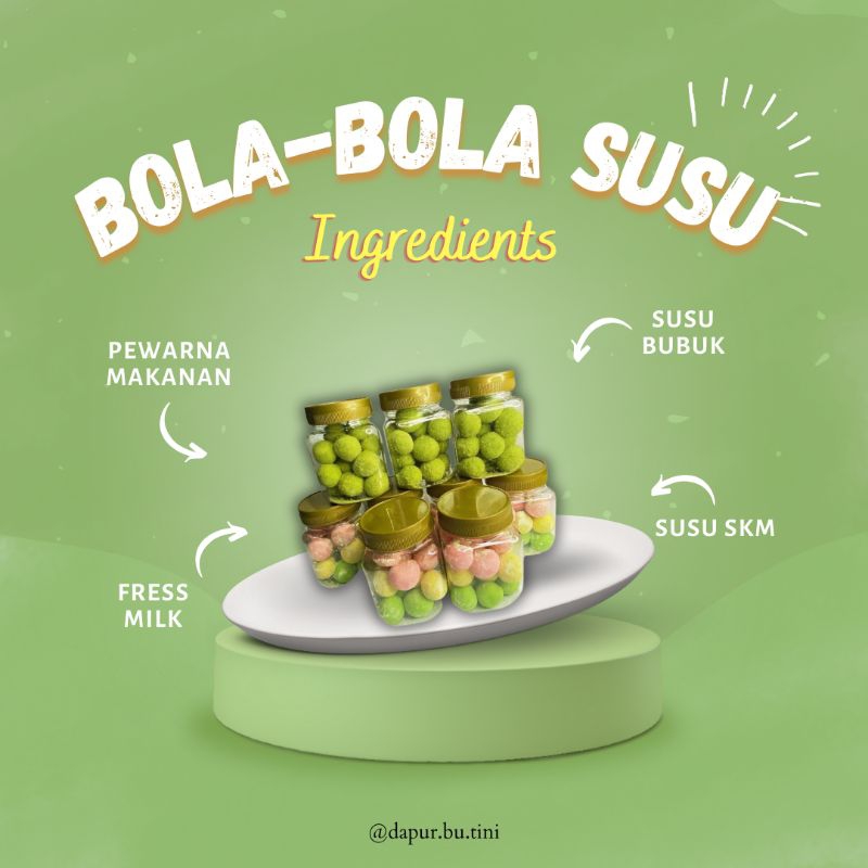 

Bola-bola susu Dancow mini