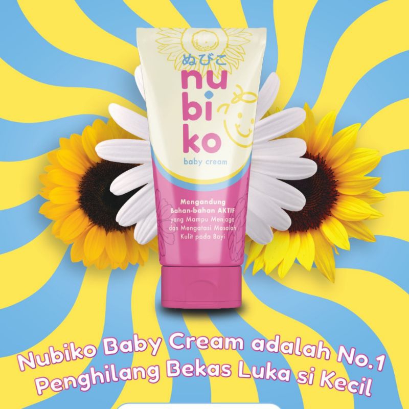 No.1 nubiko krim bayi/krim mengatasi kulit bayi/obat krim menghilangkan bekas gigitan nyamuk ORIGINA