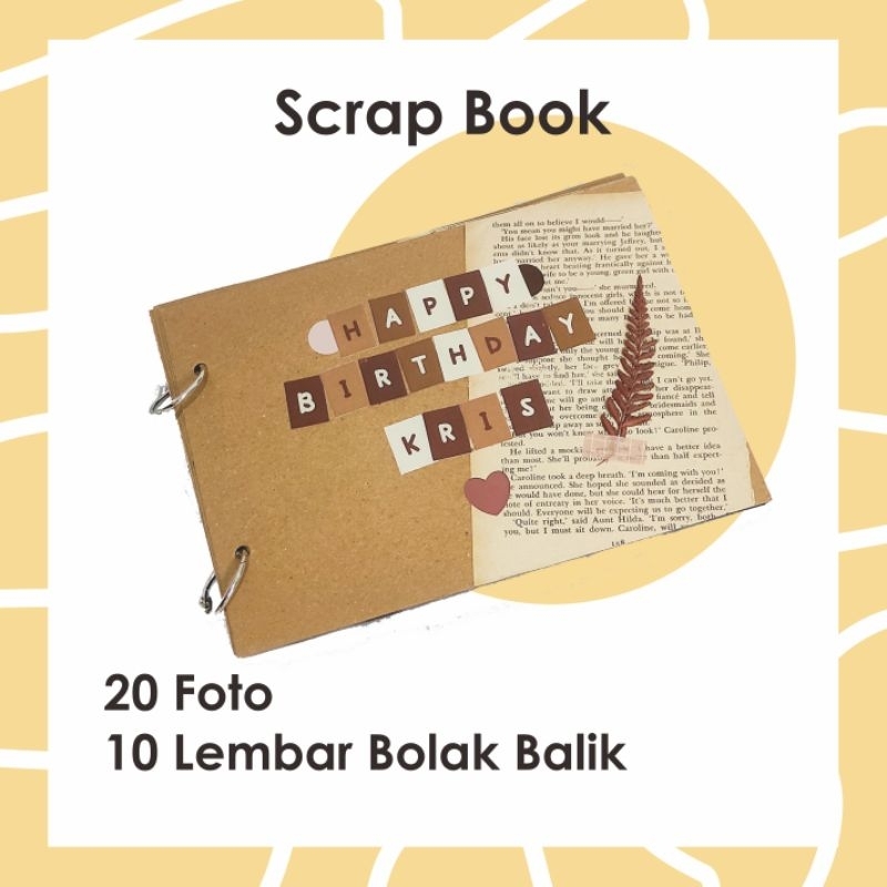 CLAWS | Scrapbook Pop Up Custom | SCRAP BOOK | Hadiah Anniversary | Kado Pacar | Kado Anniversary | 