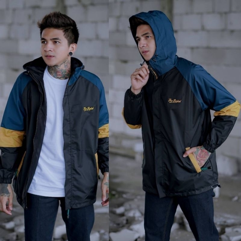 Jaket Outdoor Waterproof - Jaket Anti Air Waterproof Model Gunung - Two Pocket Jacket Mountain - Jak