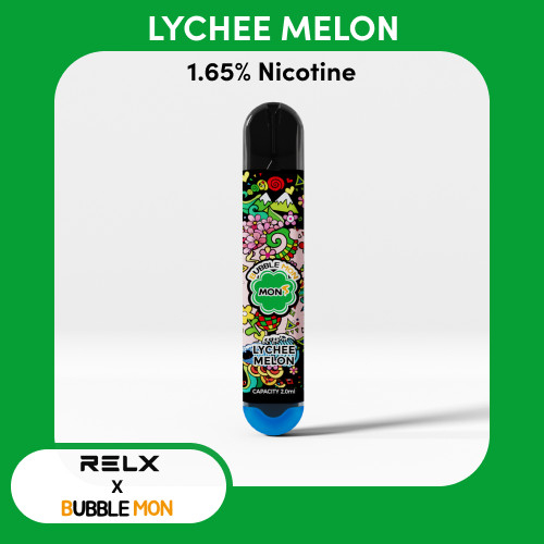 RELX Bubblemon Disposable Pod - Lychee Melon