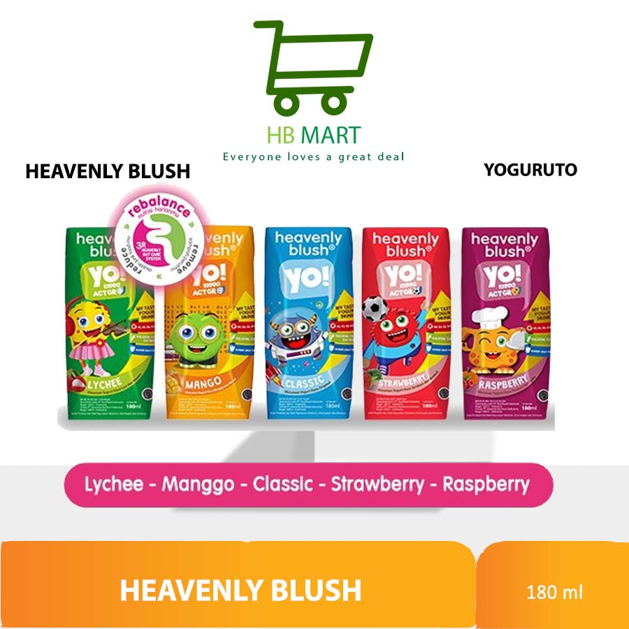 

Heavenly Blush YO Kiddo Imuno [180ml] - Yogurt for Kids