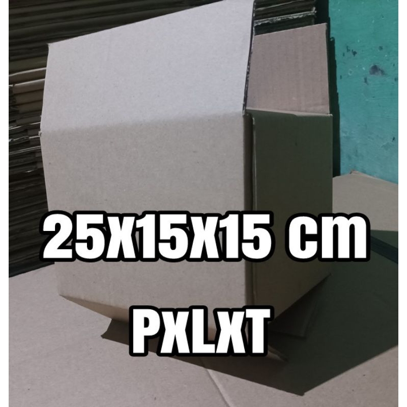 

kardus 25x15x15 cm PxLxT