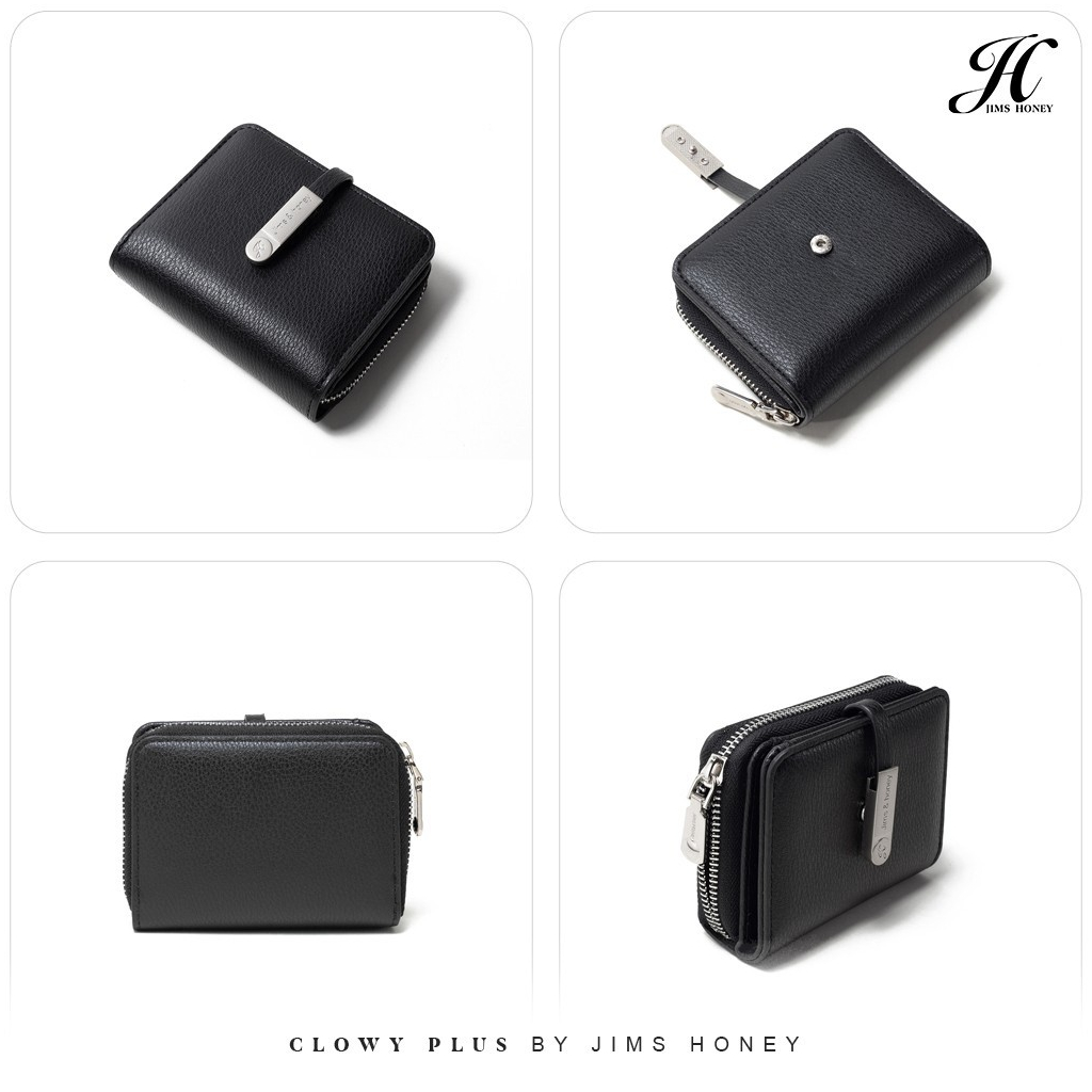 Jims Honey - CLOWY PLUS WALLET- Dompet Kulit Wanita Mini Slot Kartu Minimalis