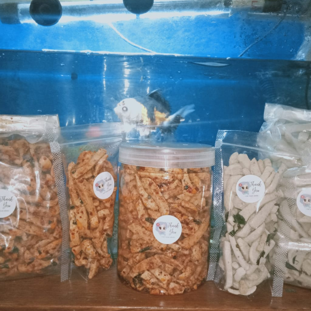 

BASRENG PEDAS DAUN JERUK 100% KRIUUKKKKK HOME MADE ( BUATAN SENDIRI )