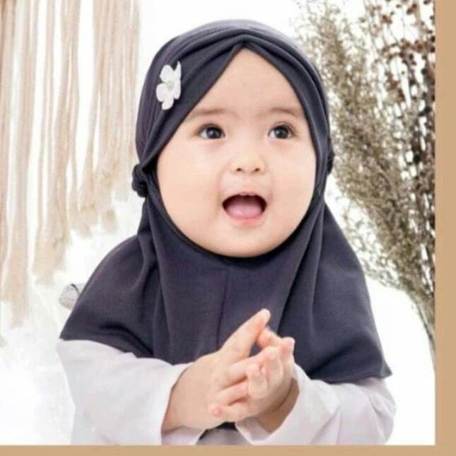 Jilbab Bergo Sakura / bergo anak sakura usia 0-2 tahun