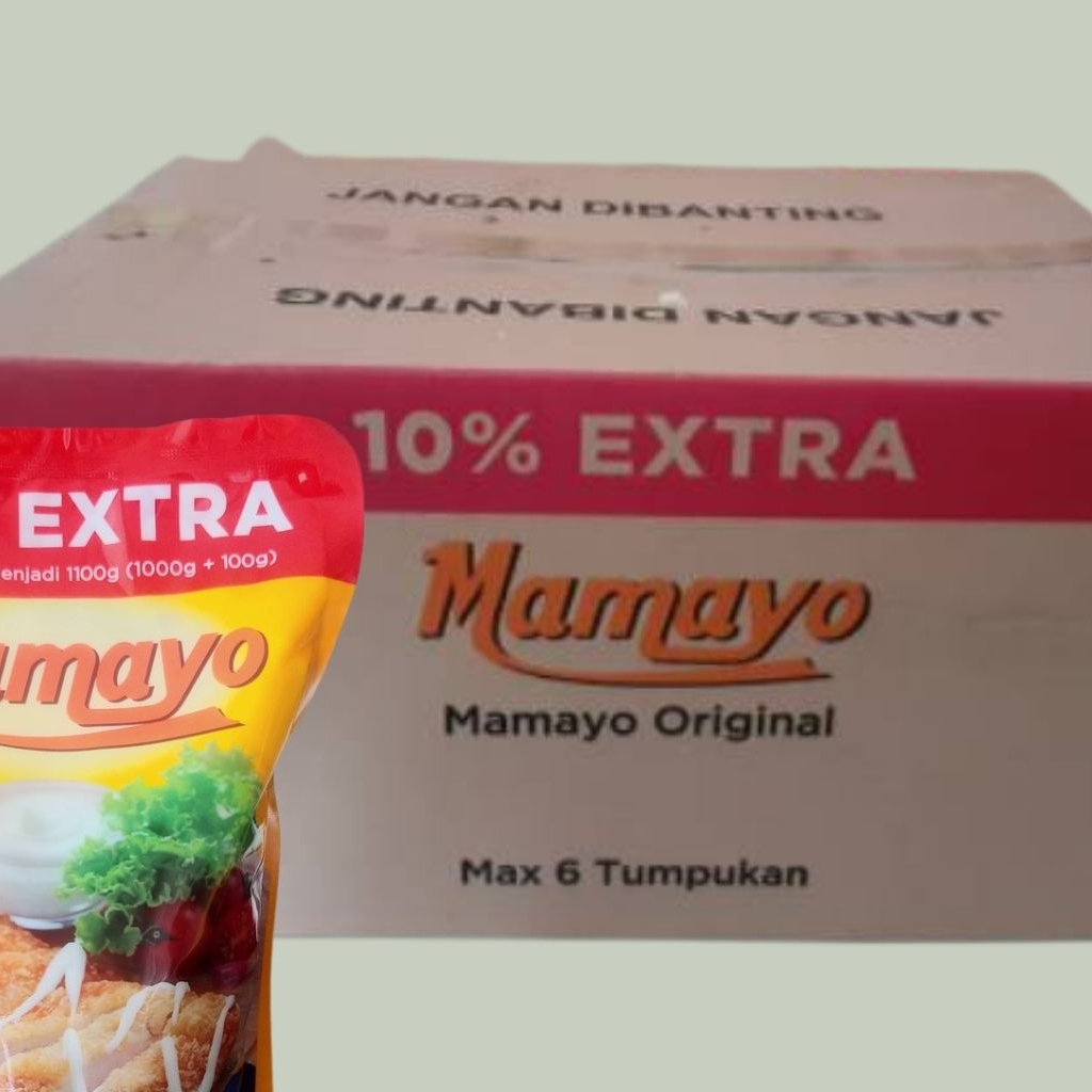 Mamayo Mayonaise Original 1KG isi 12 Pcs 1 Carton